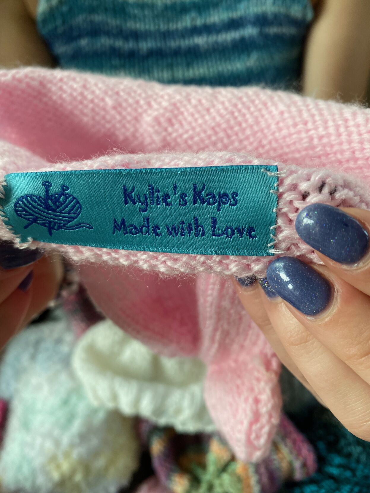 Kylie's Kaps label
